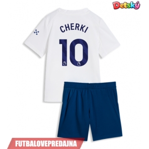 Lacne Dětský Futbalové dres Manchester City Rayan Cherki #10 2026-27 Krátky Rukáv - Tretina (+ trenírky)